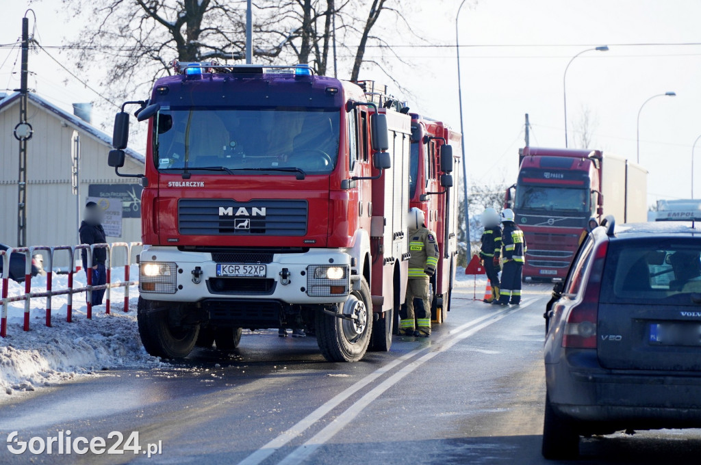 Wypadek w Siedliskach (05.12.)