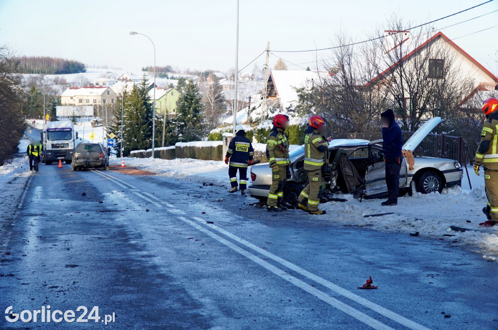 Wypadek w Siedliskach (05.12.)