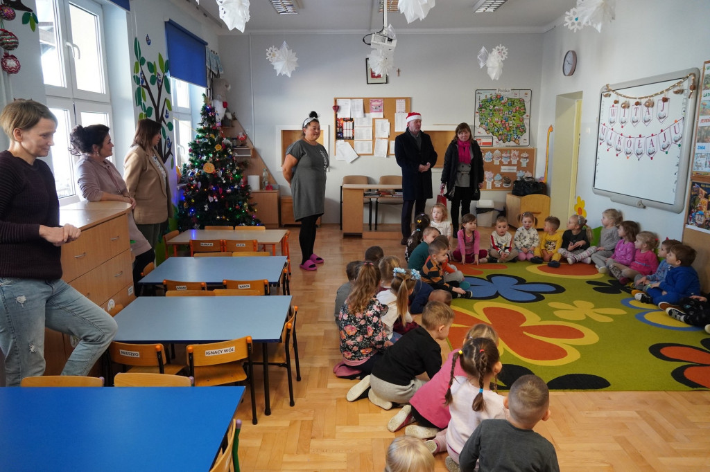 Wójt odwiedza przedszkola w gminie Gorlice (05.12)