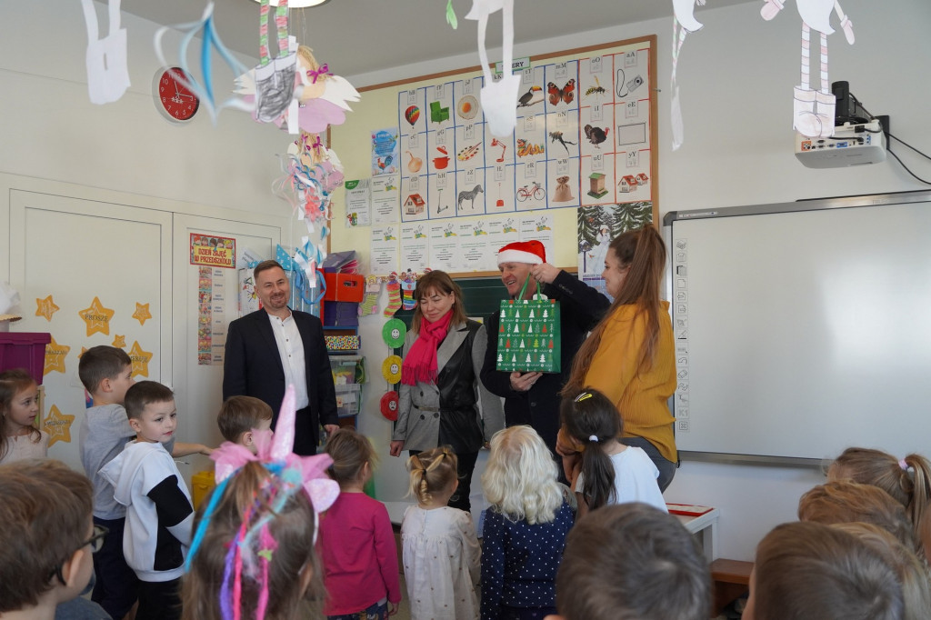Wójt odwiedza przedszkola w gminie Gorlice (05.12)