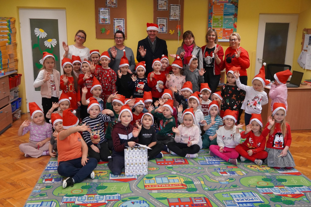Wójt odwiedza przedszkola w gminie Gorlice (05.12)