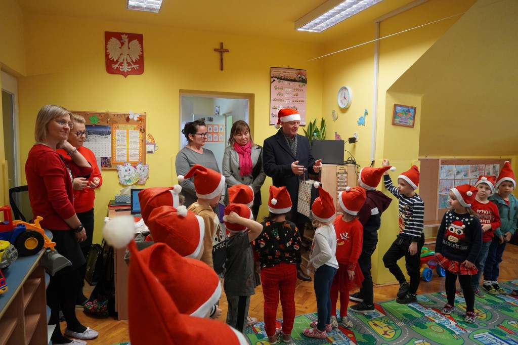 Wójt odwiedza przedszkola w gminie Gorlice (05.12)