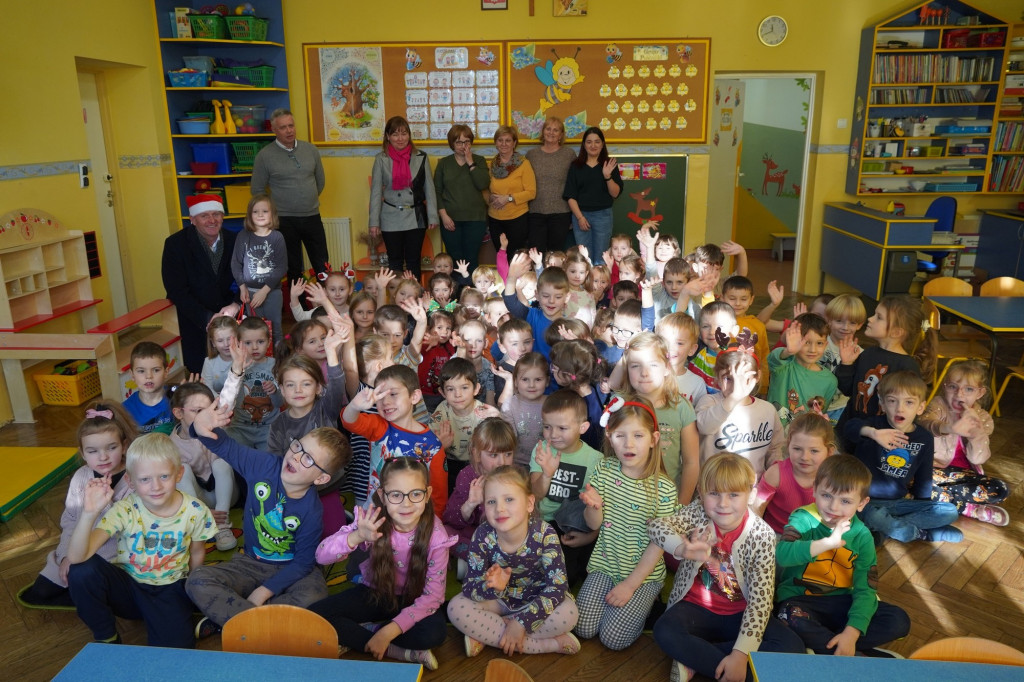 Wójt odwiedza przedszkola w gminie Gorlice (05.12)