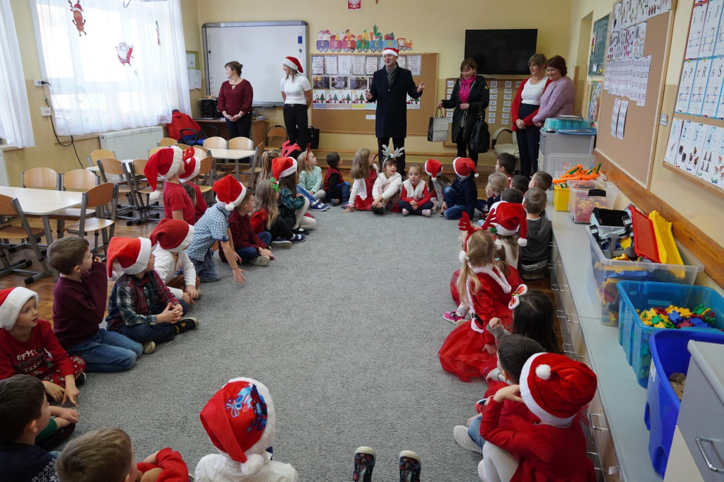 Wójt odwiedza przedszkola w gminie Gorlice (05.12)