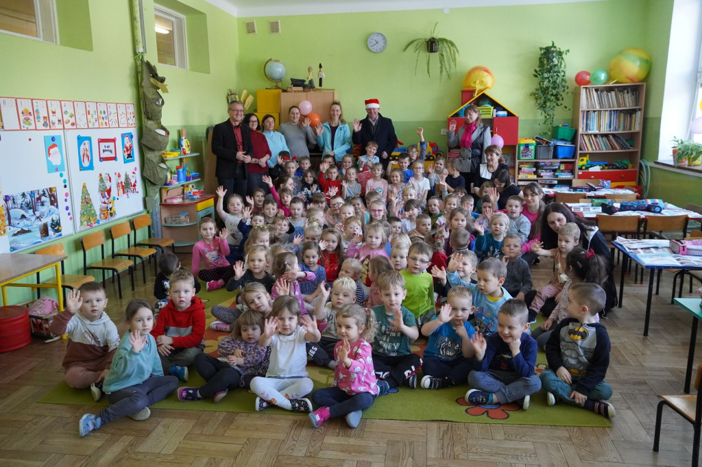 Wójt odwiedza przedszkola w gminie Gorlice (05.12)
