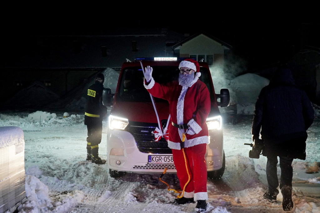 Nowy nabytek jednostki OSP Klęczany (07.12)
