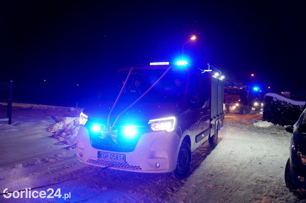 Nowy nabytek jednostki OSP Klęczany (07.12)