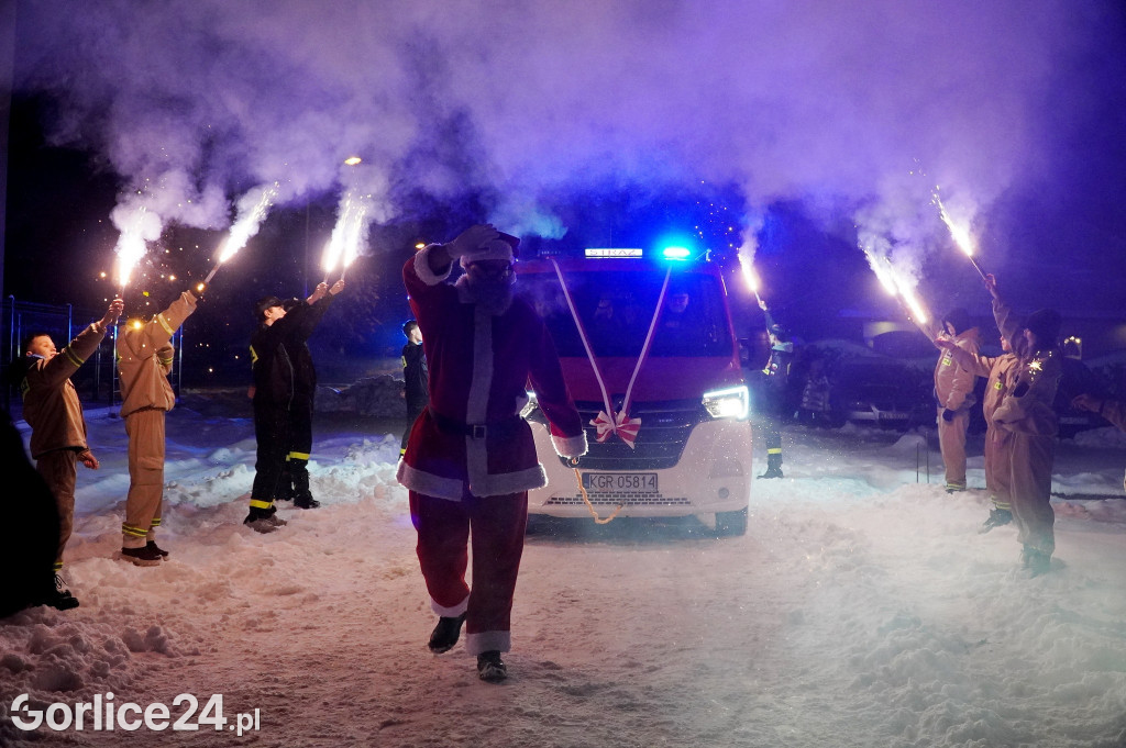 Nowy nabytek jednostki OSP Klęczany (07.12)