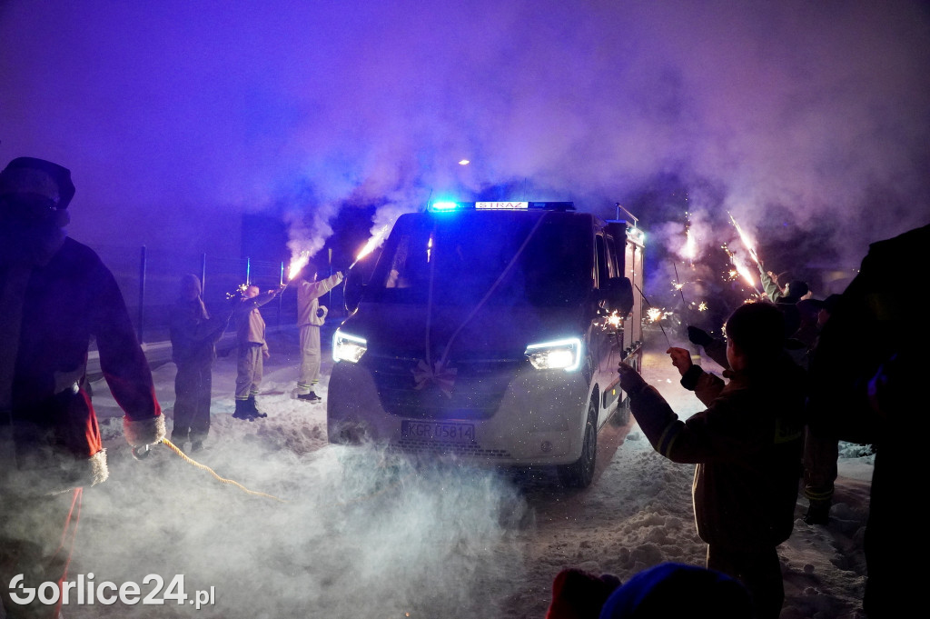 Nowy nabytek jednostki OSP Klęczany (07.12)