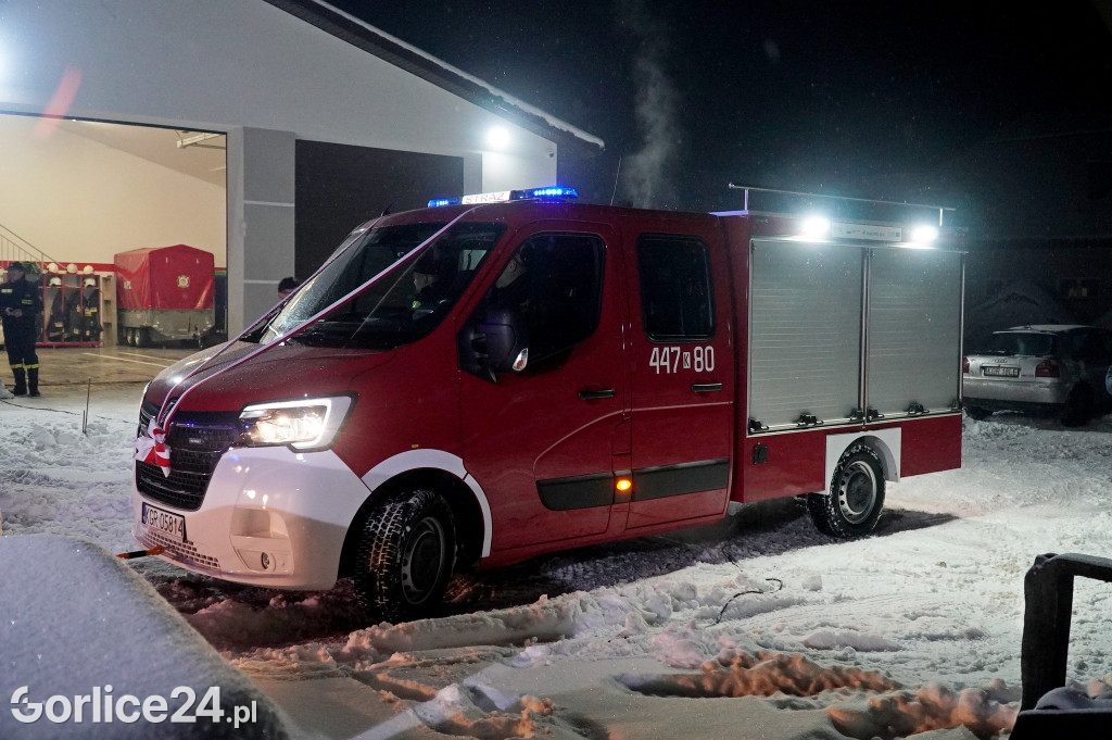Nowy nabytek jednostki OSP Klęczany (07.12)