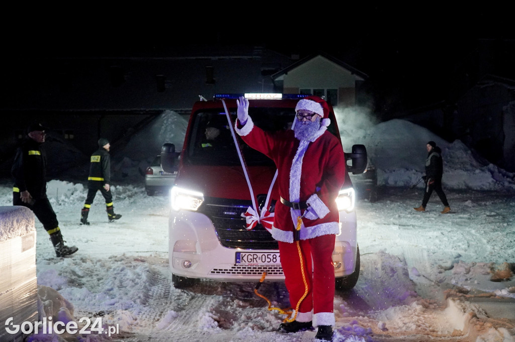 Nowy nabytek jednostki OSP Klęczany (07.12)