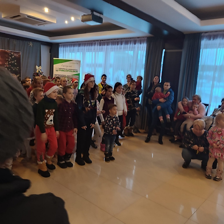 Święty Mikołaj w Klubie Jubilat