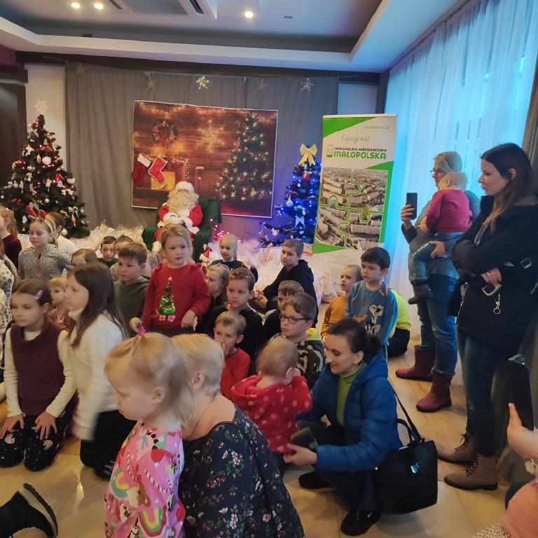 Święty Mikołaj w Klubie Jubilat