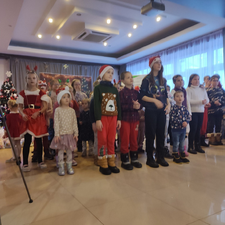 Święty Mikołaj w Klubie Jubilat