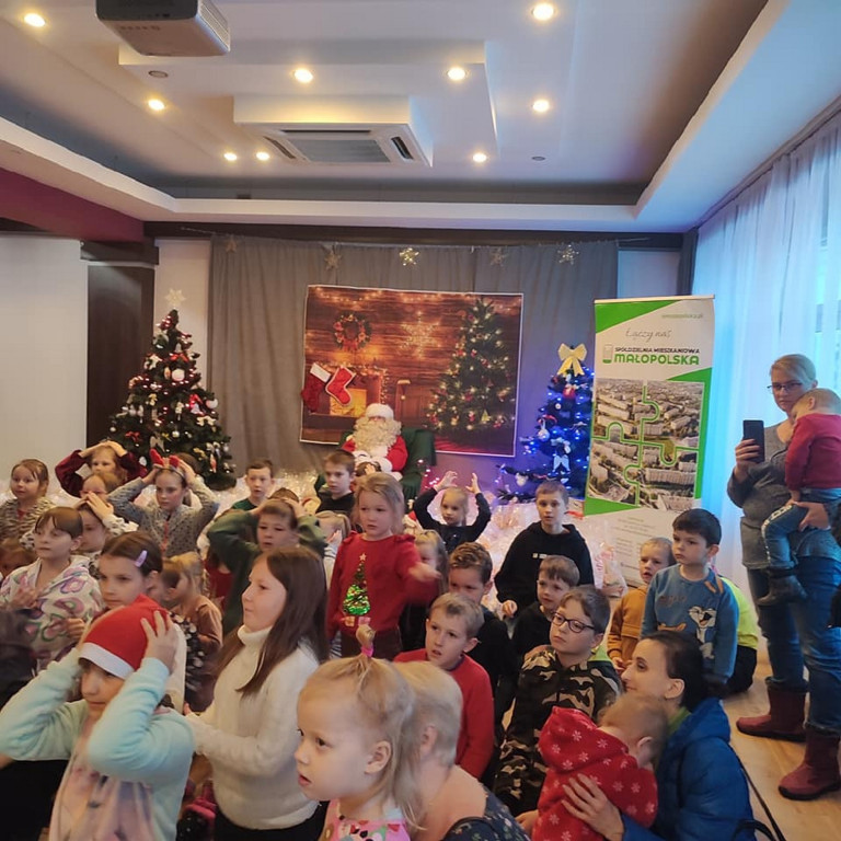 Święty Mikołaj w Klubie Jubilat
