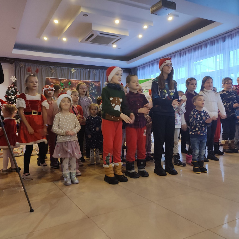 Święty Mikołaj w Klubie Jubilat