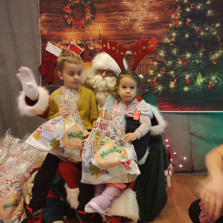 Święty Mikołaj w Klubie Jubilat