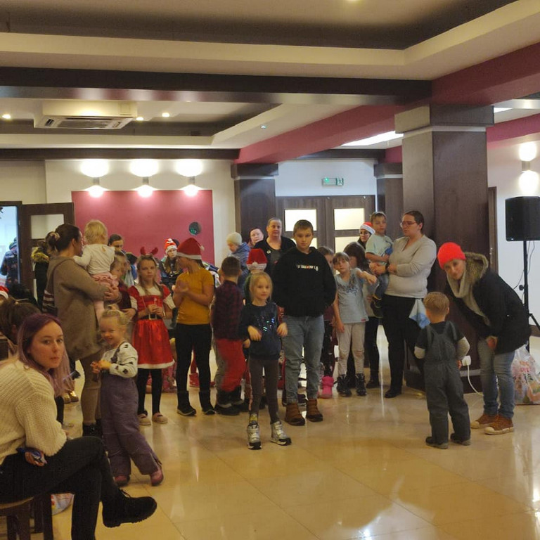 Święty Mikołaj w Klubie Jubilat
