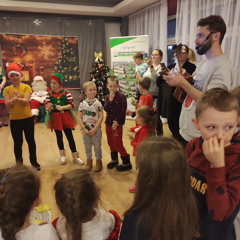 Święty Mikołaj w Klubie Jubilat