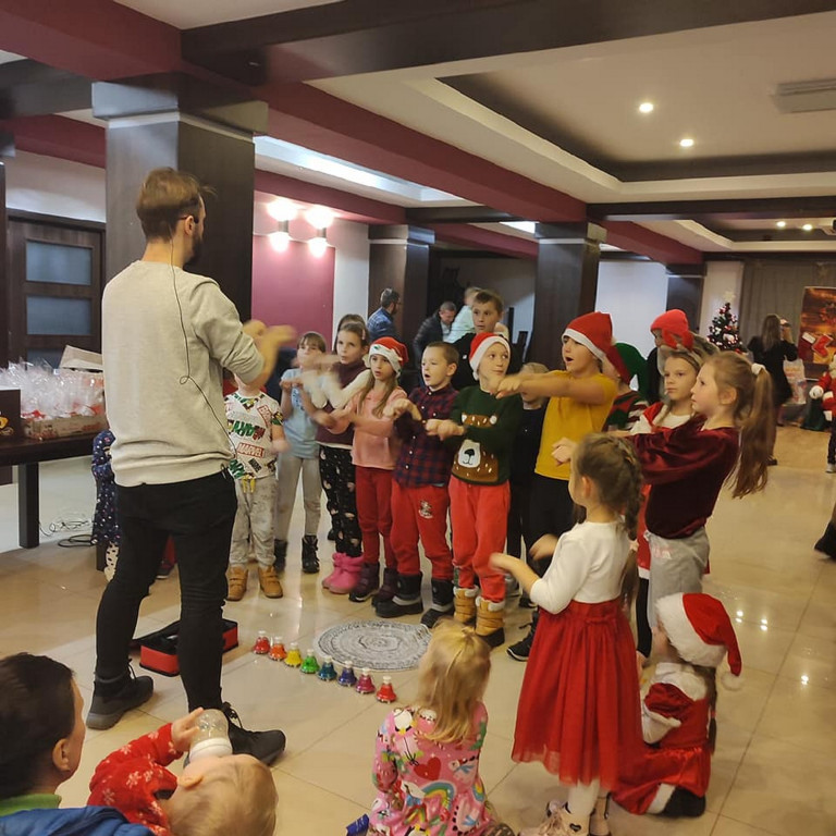 Święty Mikołaj w Klubie Jubilat