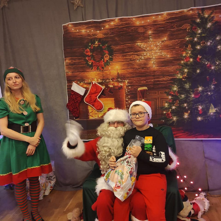 Święty Mikołaj w Klubie Jubilat