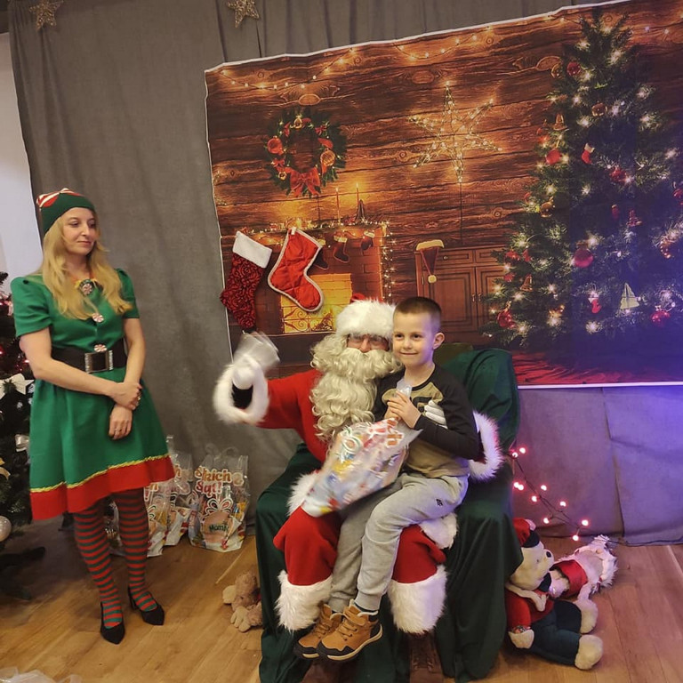 Święty Mikołaj w Klubie Jubilat