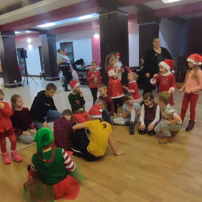 Święty Mikołaj w Klubie Jubilat