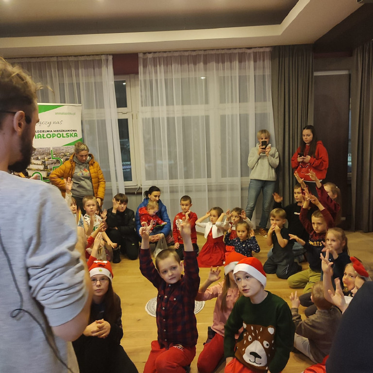 Święty Mikołaj w Klubie Jubilat