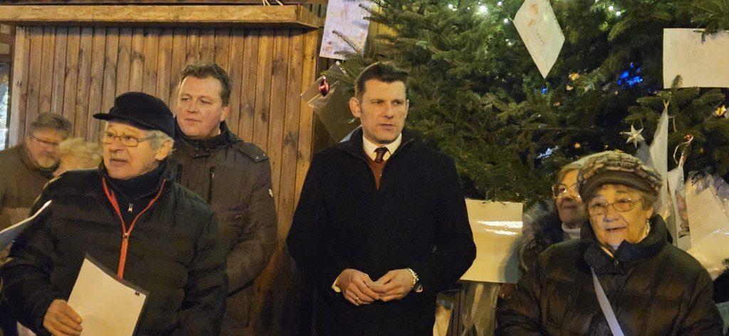 Burmistrz Gorlic na wigilii w Nyiregyhazie