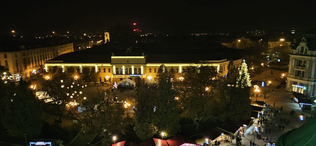 Burmistrz Gorlic na wigilii w Nyiregyhazie