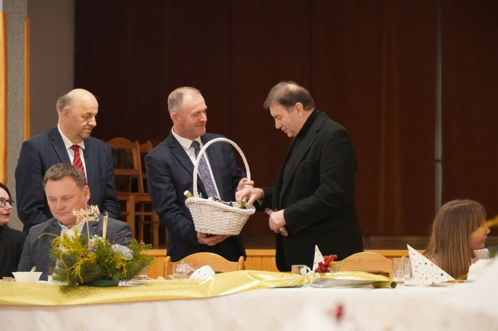 Spotkanie wigilijne organizowane przez klub SENIOR+