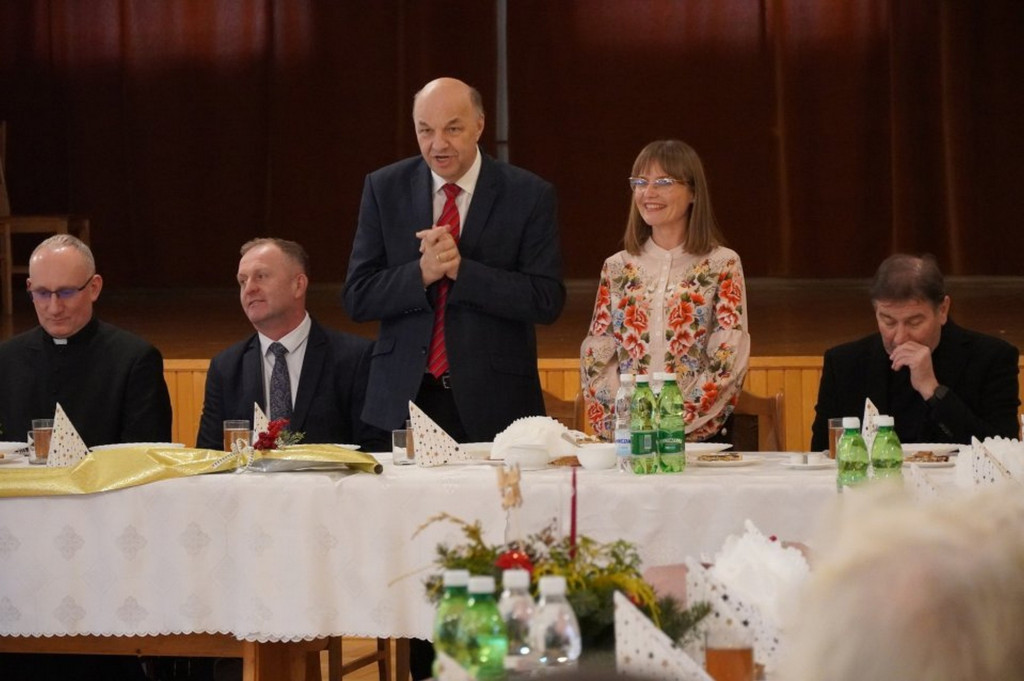 Spotkanie wigilijne organizowane przez klub SENIOR+