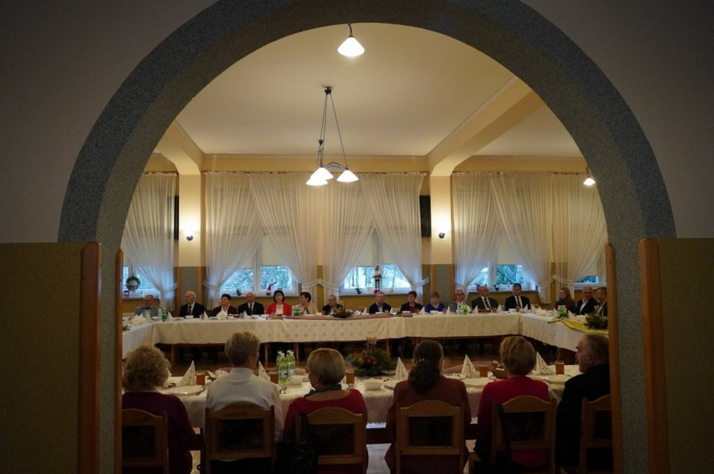 Spotkanie wigilijne organizowane przez klub SENIOR+