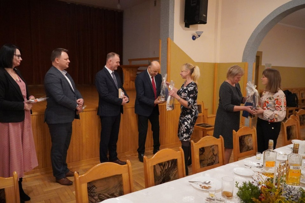 Spotkanie wigilijne organizowane przez klub SENIOR+