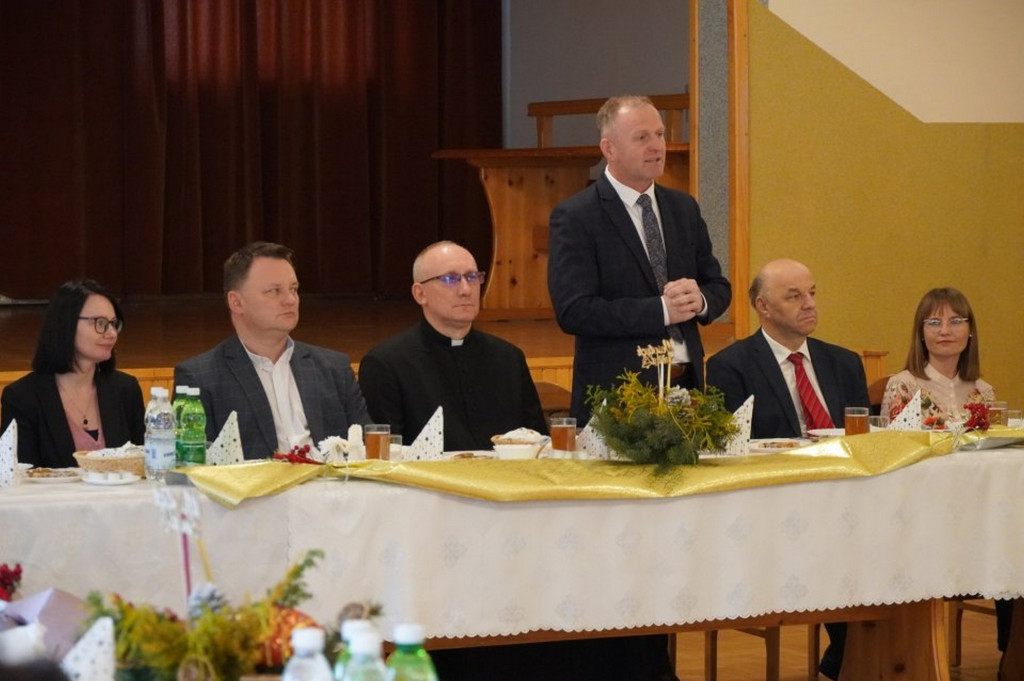 Spotkanie wigilijne organizowane przez klub SENIOR+