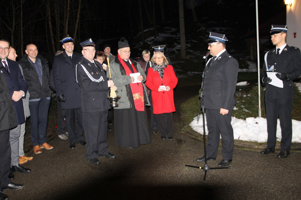 Nowy wóz bojowy dla OSP Małastów (17.12)