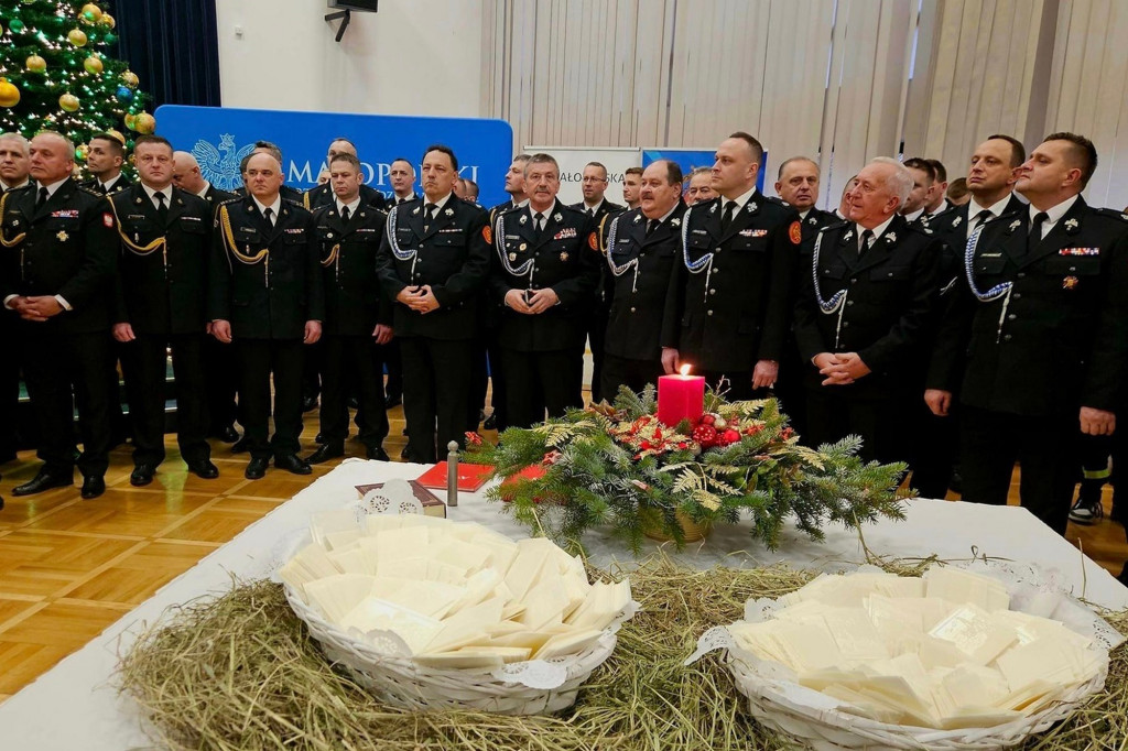 Spotkanie opłatkowe OSP w Tarnowie (17.12)