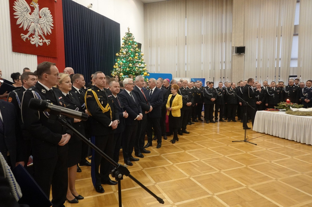 Spotkanie opłatkowe OSP w Tarnowie (17.12)