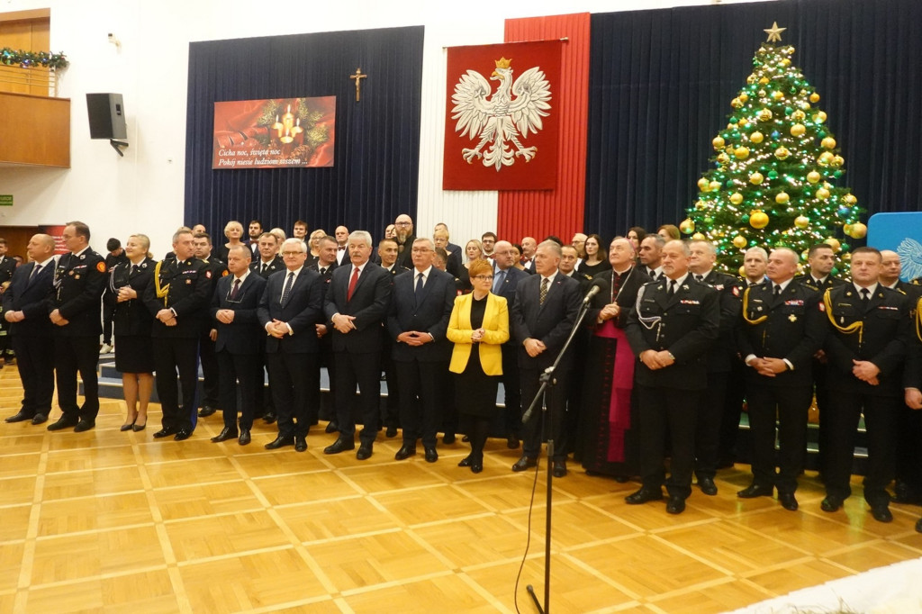 Spotkanie opłatkowe OSP w Tarnowie (17.12)