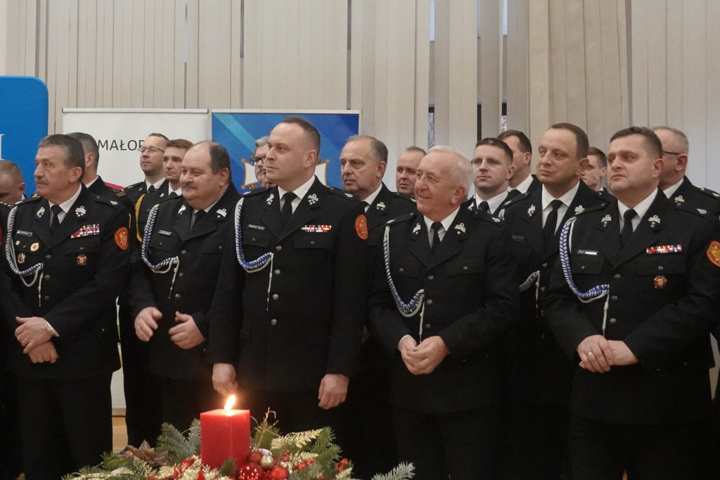 Spotkanie opłatkowe OSP w Tarnowie (17.12)