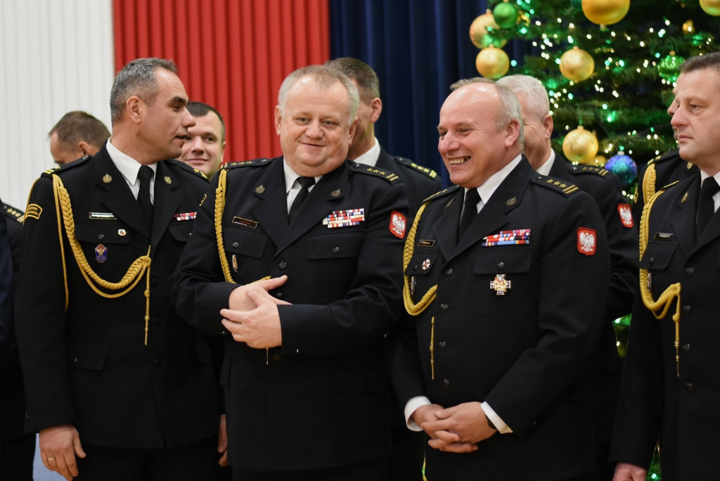 Spotkanie opłatkowe OSP w Tarnowie (17.12)
