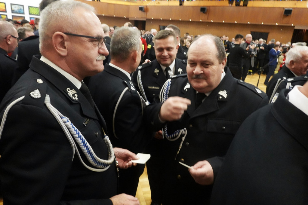 Spotkanie opłatkowe OSP w Tarnowie (17.12)