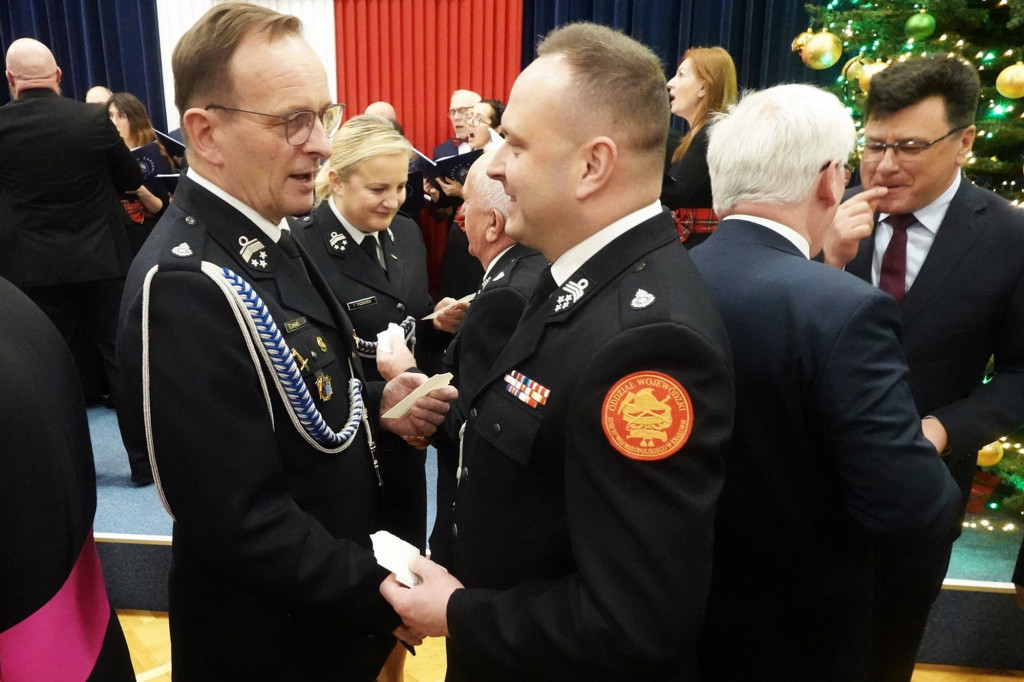 Spotkanie opłatkowe OSP w Tarnowie (17.12)