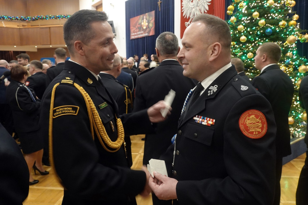 Spotkanie opłatkowe OSP w Tarnowie (17.12)