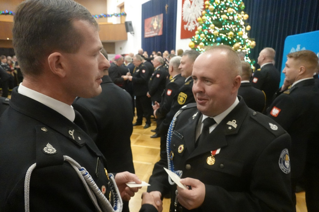 Spotkanie opłatkowe OSP w Tarnowie (17.12)
