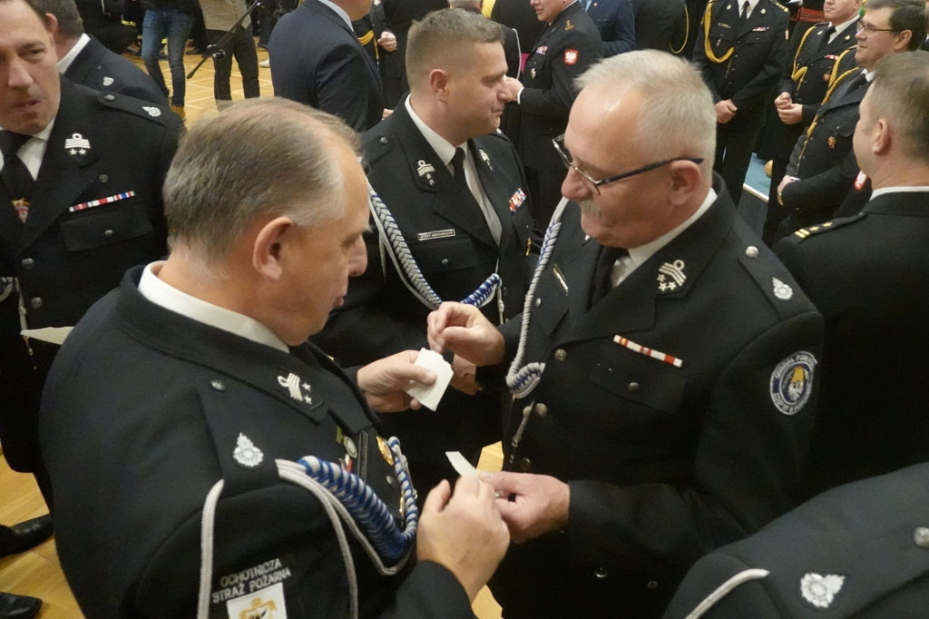 Spotkanie opłatkowe OSP w Tarnowie (17.12)