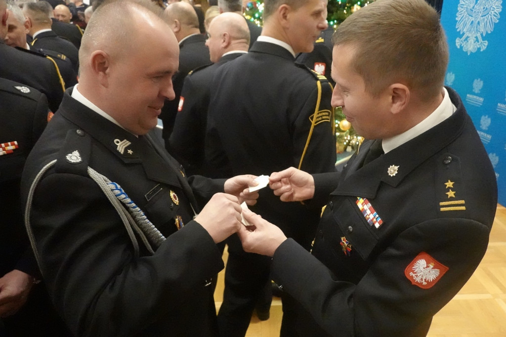 Spotkanie opłatkowe OSP w Tarnowie (17.12)