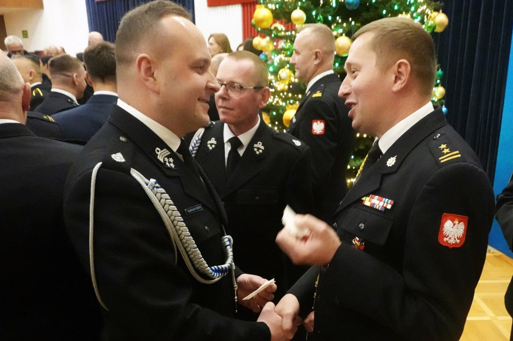 Spotkanie opłatkowe OSP w Tarnowie (17.12)