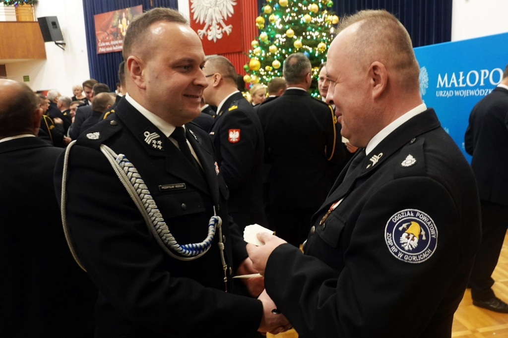 Spotkanie opłatkowe OSP w Tarnowie (17.12)