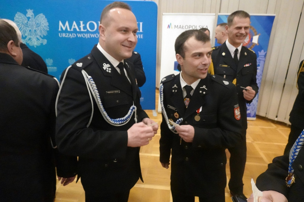 Spotkanie opłatkowe OSP w Tarnowie (17.12)
